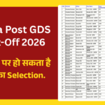 India Post GDS Cut Off 2026 state wise and category wise expected marks analysis